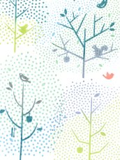 画像2: JIKAN STYLEの手ぬぐい　森玉（ここかしこシリーズ） (2)