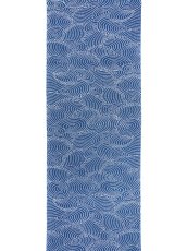 画像2: 梨園染の匠の技手ぬぐい　点描渦巻 (2)