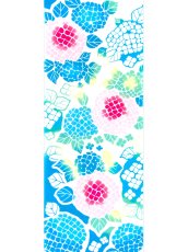 画像3: 和布華の手ぬぐい　紫陽花 (3)
