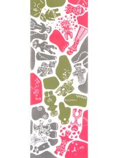 画像3: 【新作、5日20時〜販売開始】とことわの手ぬぐい　縄文女子会 ピンク (3)