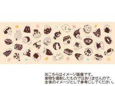 画像2: 【5月の期間限定、5日20時〜販売開始】とことわの「注染×草木染」手ぬぐい　おやつオバケ いちご・月桃染（数量限定） (2)