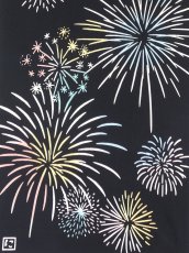 画像2: にじゆらの手ぬぐい　揚花火 (2)