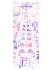 画像3: nugooNEXTの手ぬぐい　段葛 あじさい (3)