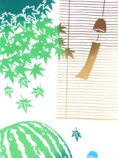 画像2: JIKAN STYLE（旧 気音間）の手ぬぐい　涼味木桶 (2)