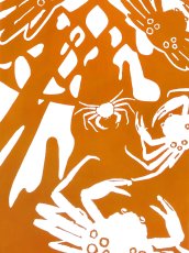 画像2: 越後亀紺屋の新潟手ぬぐい　紅ずわい大収穫 (2)