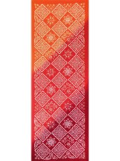 画像2: 【6月9日20時〜販売開始、6月の期間限定】スゲーテキスタイルの手ぬぐい　並んだクッキー 紅茜（特別色） (2)