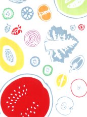 画像1: 梨園染の手ぬぐい　いろどりtonton (1)