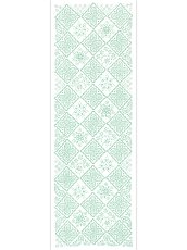 画像2: 【6月9日20時〜販売開始、6月の期間限定】スゲーテキスタイルの手ぬぐい　並んだクッキー 白・若草色 (2)