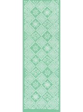 画像2: 【6月9日20時〜販売開始、6月の期間限定】スゲーテキスタイルの手ぬぐい　並んだクッキー 若草色 (2)