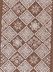 画像1: 【6月9日20時〜販売開始、6月の期間限定】スゲーテキスタイルの手ぬぐい　並んだクッキー CACAO (1)