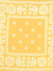 画像1: 【6月9日20時〜販売開始、6月の期間限定】スゲーテキスタイルの手ぬぐい　米国紋3 YELLOW (1)