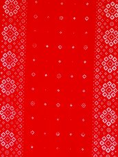 画像1: 【6月9日20時〜販売開始、6月の期間限定】スゲーテキスタイルの手ぬぐい　RHOMBUS RED (1)
