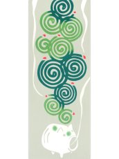 画像3: 和布華の手ぬぐい　蚊取り線香 (3)