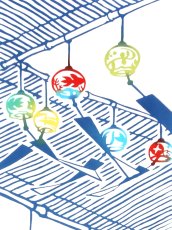 画像1: 中村染工場の手ぬぐい　風鈴 (1)