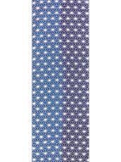 画像2: 中村染工場の手ぬぐい　麻の葉 青ぼかし (2)