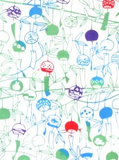 画像2: 梨園染の手ぬぐい　笹に風鈴 (2)