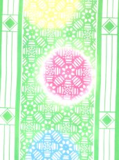 画像1: 【七月の限定販売、7月13日20時〜販売開始】PRISM♪の手ぬぐい　INOUE 春色 (1)
