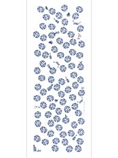 画像2: 【七月の限定販売】キレニエの手ぬぐい　音楽てぬぐい 紺 (2)