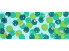 画像3: にじゆらの手ぬぐい　lotus (3)