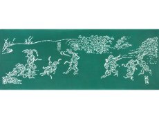 画像3: 越後亀紺屋の新潟手ぬぐい　戯画笹団子 (3)