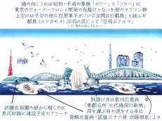 画像6: 【20周年記念】オリジナル手ぬぐい　勝鬨橋古往今来図 レガシー & βセット (6)