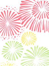 画像2: 【8月の期間限定】こころ粋の手ぬぐい　せとうち夏祭り 黄緑 (2)