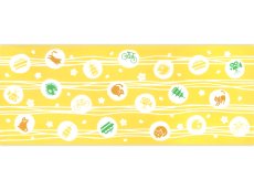 画像3: 【8月の期間限定】こころ粋の手ぬぐい　尾道うらら 檸檬 (3)