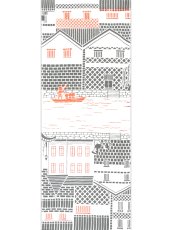 画像3: 【8月の期間限定】こころ粋の手ぬぐい　くらしき逍遥 曙 (3)