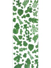 画像3: 【9月の期間限定、10日20時〜販売開始】えぼし SENSHOKU CREATORの手ぬぐい　土偶2 緑 (3)