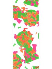 画像2: 【9月の期間限定、10日20時〜販売開始】えぼし SENSHOKU CREATORの手ぬぐい　カラフル古墳 ピンク (2)