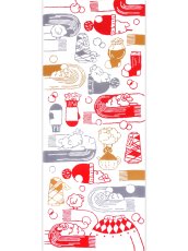 画像3: 梨園染の手ぬぐい　ニットと羊 (3)