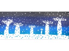 画像3: 【10月の期間限定】バオバブ堂の手ぬぐい　バオバブストリート 復刻 (3)