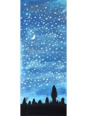 画像3: 【10月の期間限定】バオバブ堂の手ぬぐい　星空のセコイア (3)