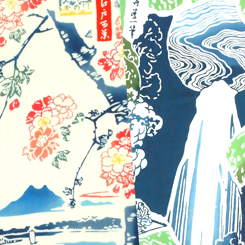 【新・再入荷】梨園染の新柄手ぬぐいが入荷しました