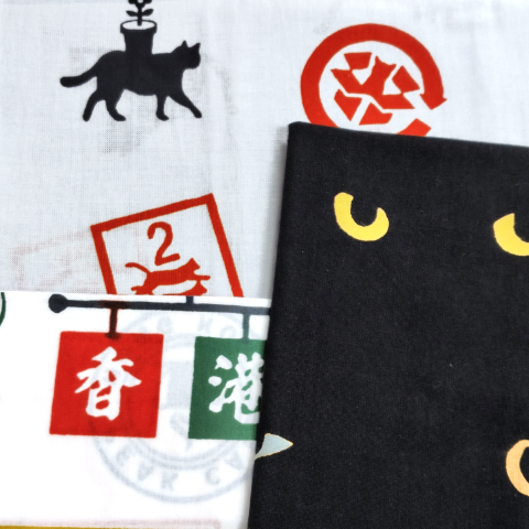 【新・再入荷】黒猫舎の新柄手ぬぐいなどが入荷しました