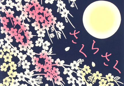 桜の手ぬぐい