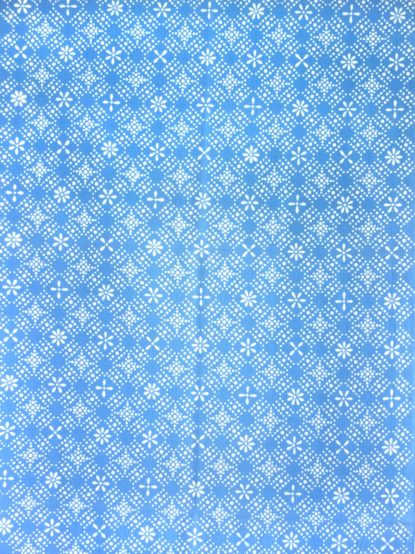 【期間限定】アトリエラヒヨの手ぬぐい　マルキリキラ 水色（お一人様一点限り）